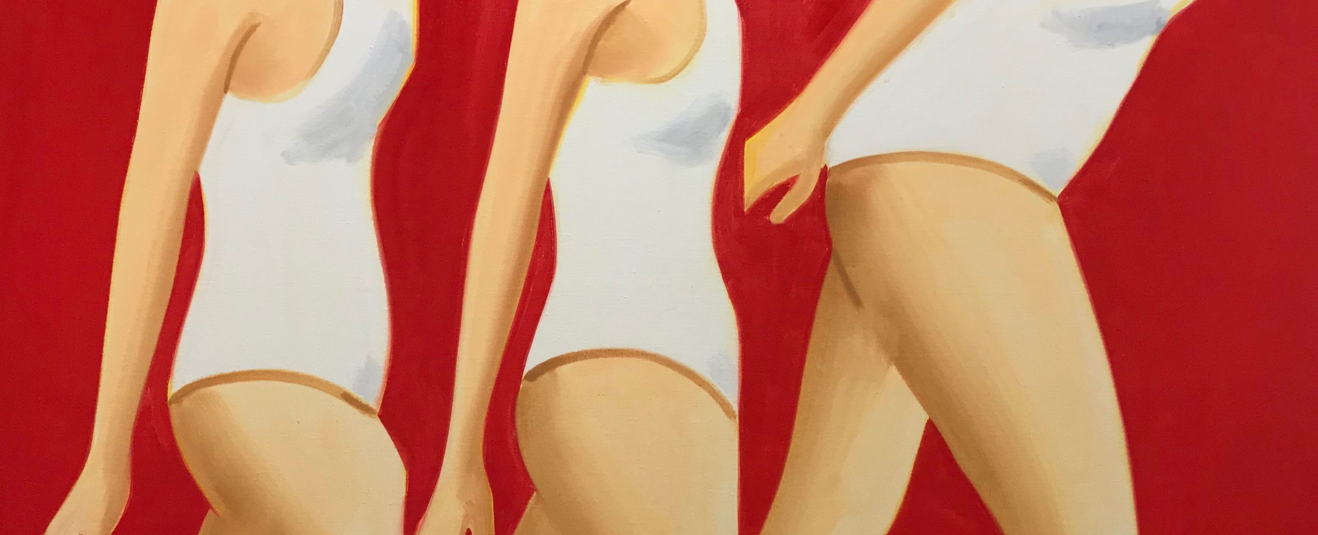 Alex Katz, Coca-cola girls, 1942