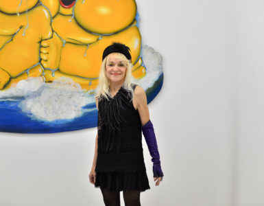 Suzanne Tarasieve dans sa galerie, Paris © Picon /Say Who