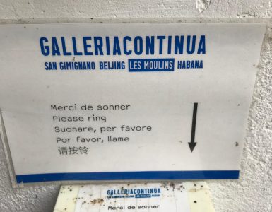 Galleria Continua, les Moulins