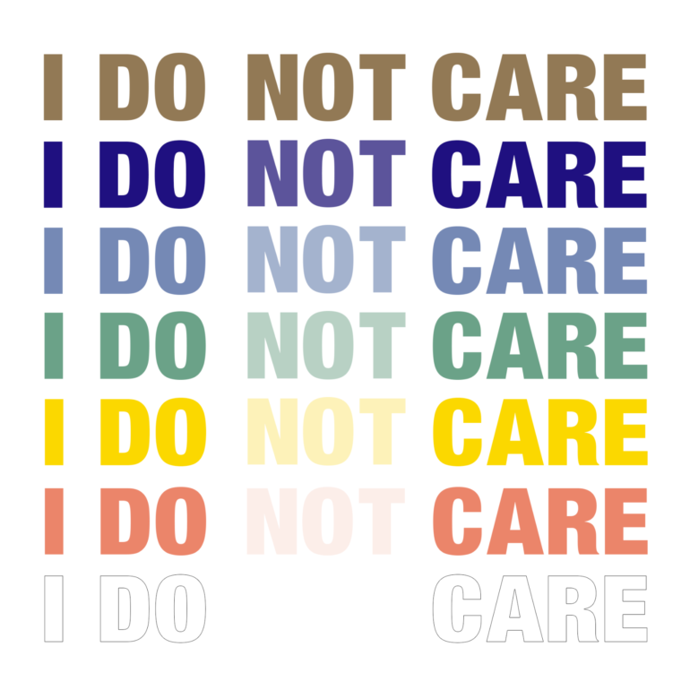 I DO NOT CARE - Exposition collective A2Z Gallery - du 14 au 30 janvier 2021