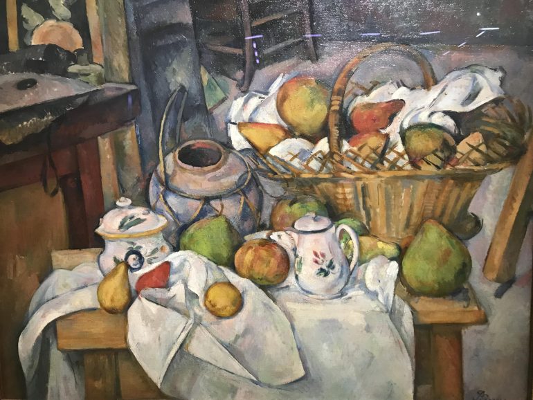 La table de cuisine, Paul Cezanne, Musee d'Orsay