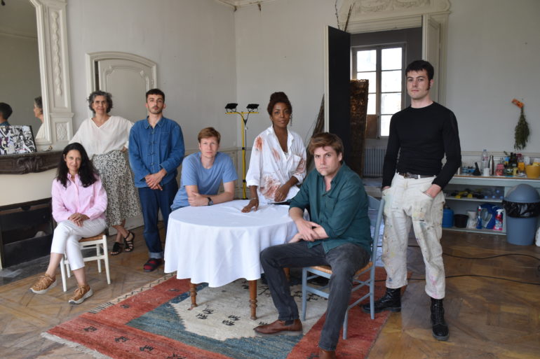 Résidence d'artistes à l'hôtel de Craon La Rochelle Fonds de dotation Encore !